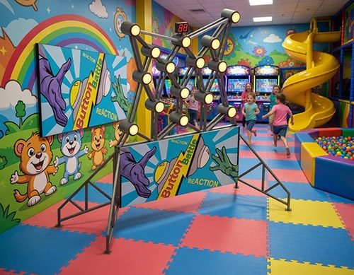 ButtonBattle «Ракета» в детском развлекательном центре