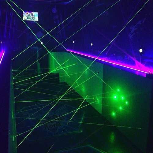 Наш лазерный лабиринт в Тамбове